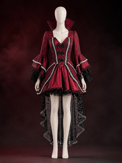 Women's Vampire Countess Costume for Halloween