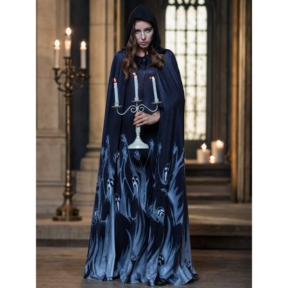 Cosplay Costume with Cape and Hood