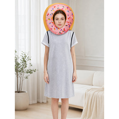 Donut-Shaped Headpiece for a Costume Party lifestyle view