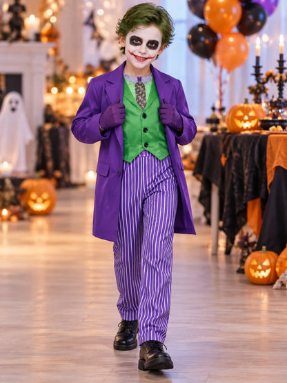 Carnival costume: jacket, vest, pants, gloves