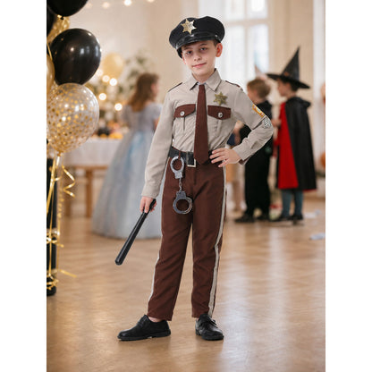 Sheriff Costume for Halloween and Stage Performances