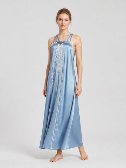 Star Wars Amidala Long Lace Cosplay Dress