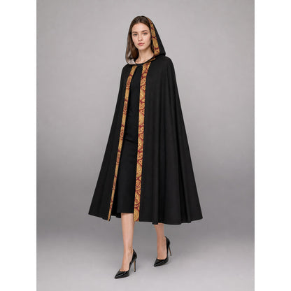Black Medieval Hooded Costume Cape occasion guide