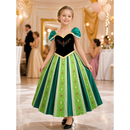 Anna from Frozen Cosplay Dress for Carnival
