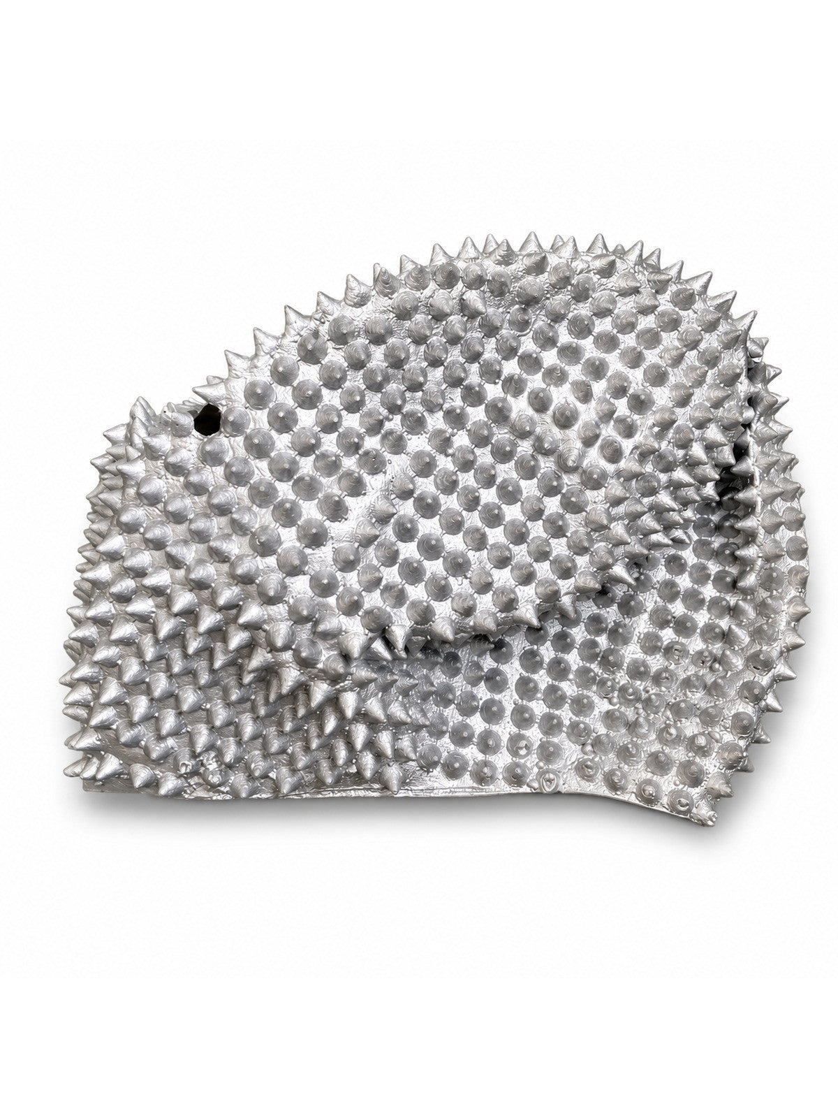 Cosplay Spike Studded Shape Latex Full Face Scary Helmet Durian Head Rave Party