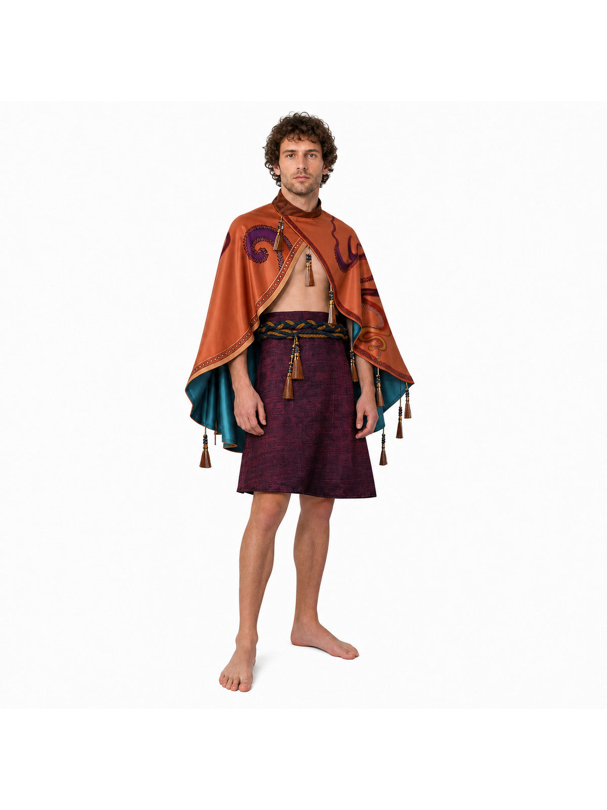 Avatar 3 Cosplay Costume with Cape, Apron, and Belt
