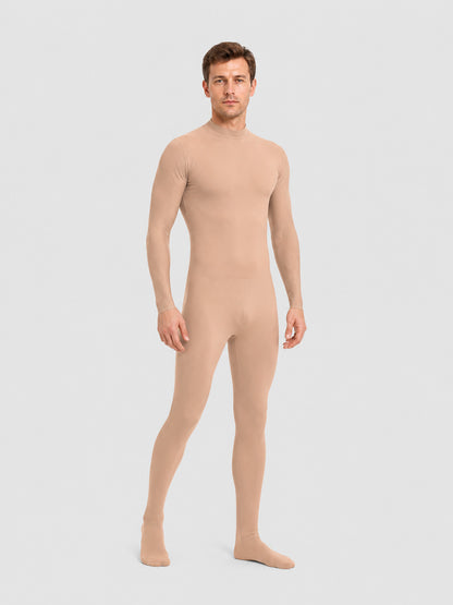 Skin-Tone, Form-Fitting Zentai Jumpsuit for Performances product detail