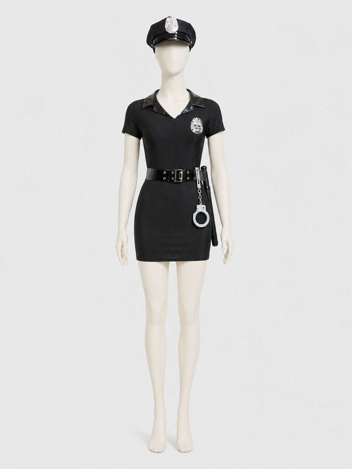 Police Officer Costume Dress S-3XL for Halloween