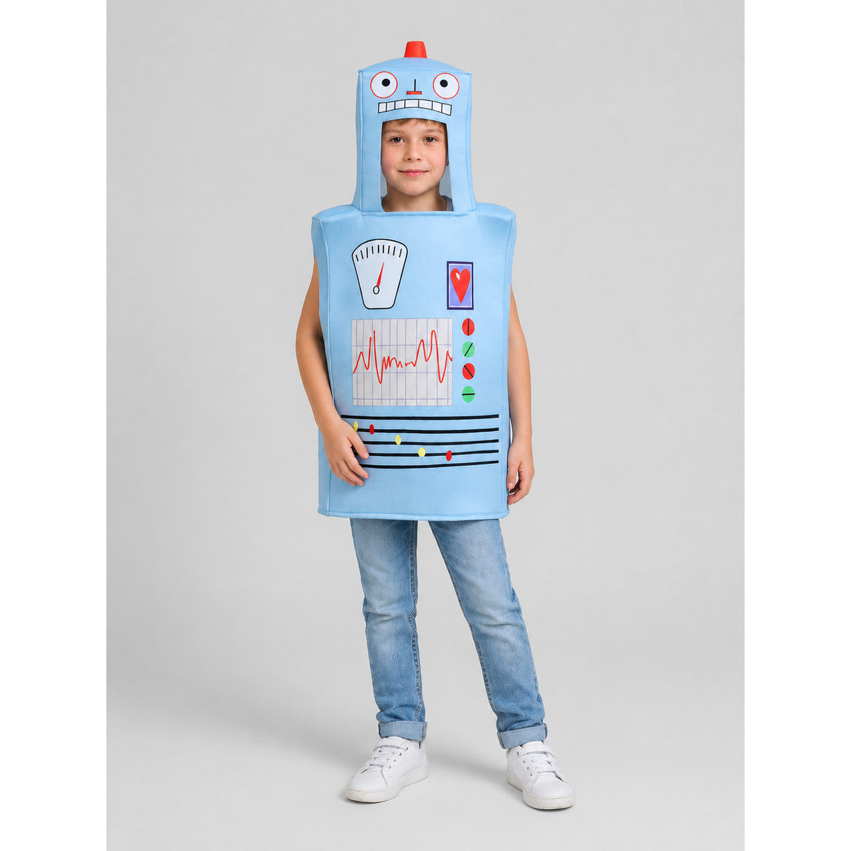 Robot Costume, One-Piece Jumpsuit Costumes detail