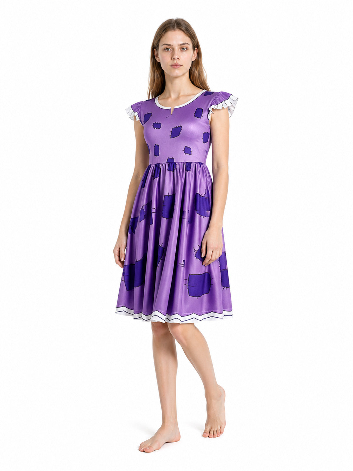 Cosplay Dress with Peter Pan Collar