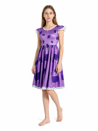 Cosplay Dress with Peter Pan Collar