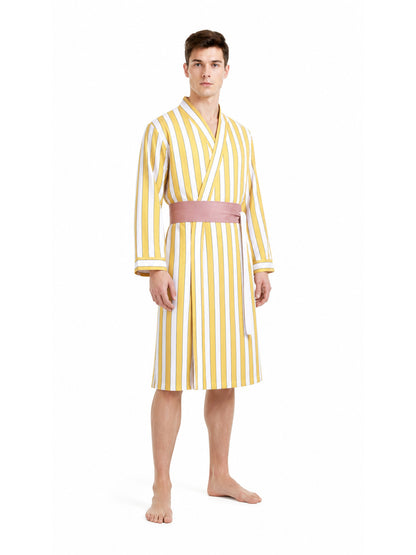 Sanji Wano Cosplay Costume with Striped Jacket