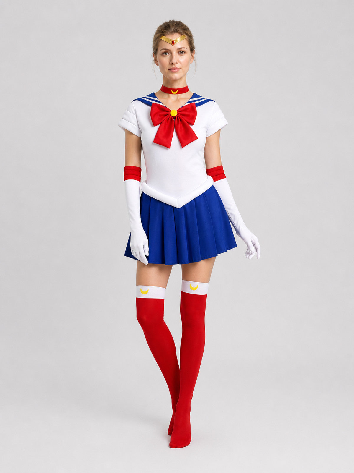 Sailor Moon Cosplay Costume, Skirt Set Costumes detail