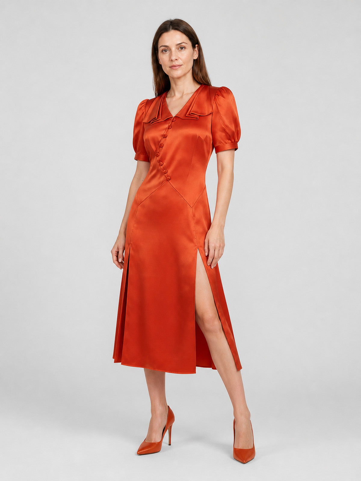 Long Dark Fantasy–Style Cosplay Dress product detail