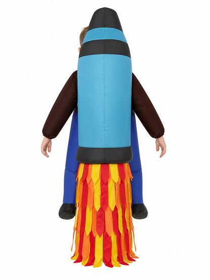Inflatable Rocket Halloween Costume back view