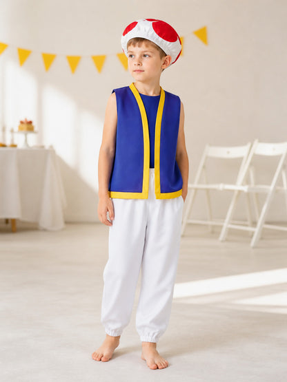 Halloween and Cosplay Costume with White Hat lifestyle view