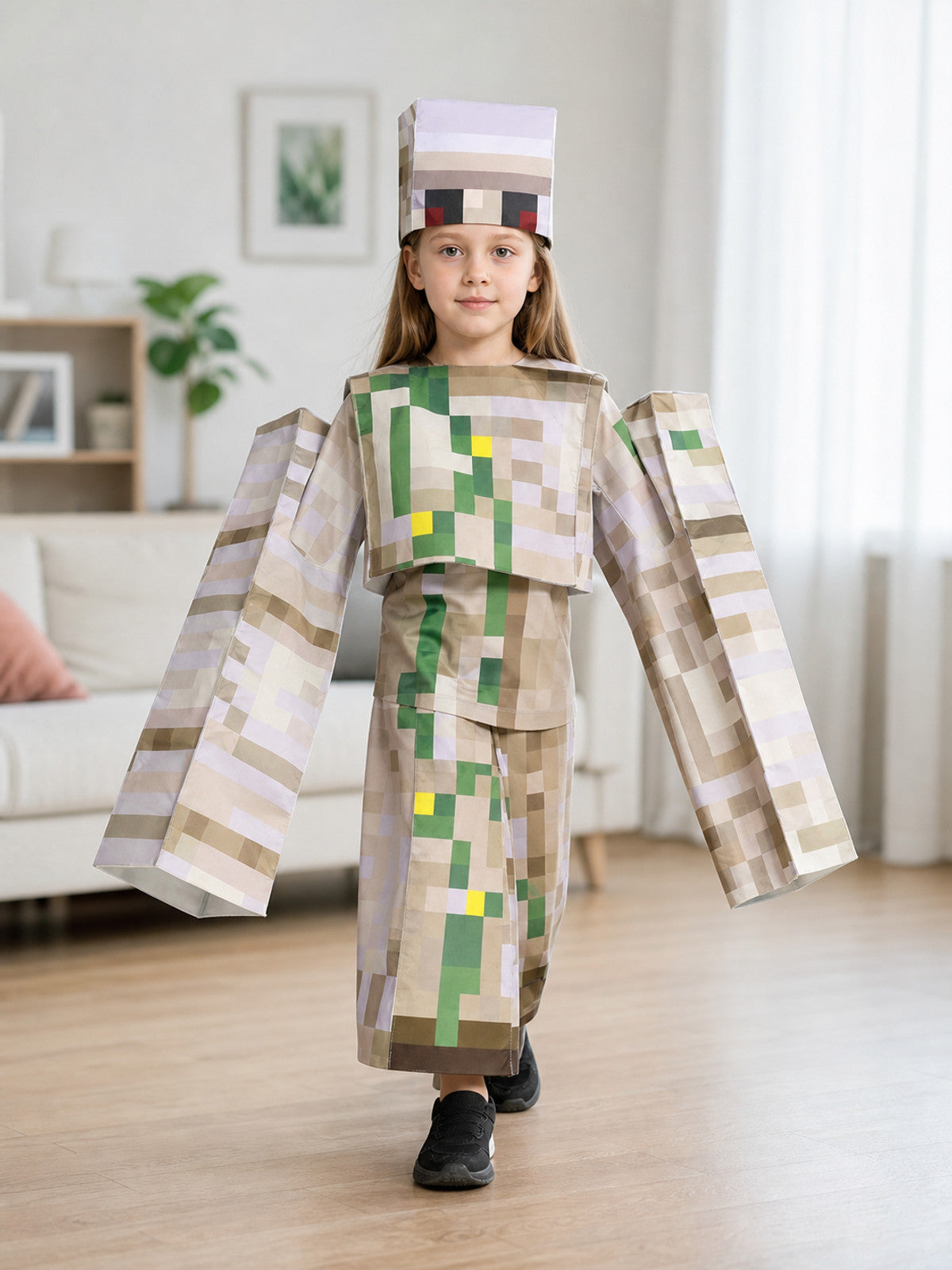 Minecraft-Style Character Costume
