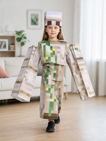 Minecraft-Style Character Costume