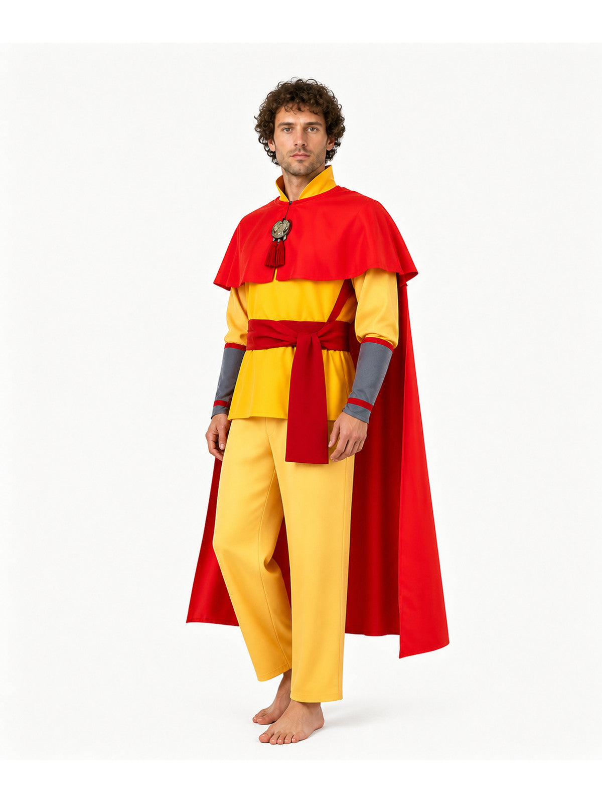 Aang Cosplay Costume with Cape and Belt Costume Capes detail