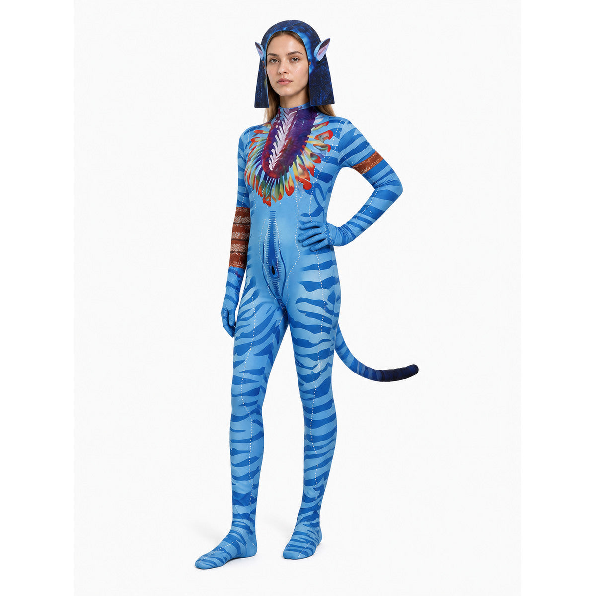Avatar 3 Cosplay Costume with Headpiece Costume Headwear detail