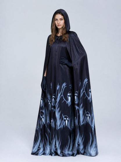 Halloween Hooded Dress and Cape Costume Dresses detail