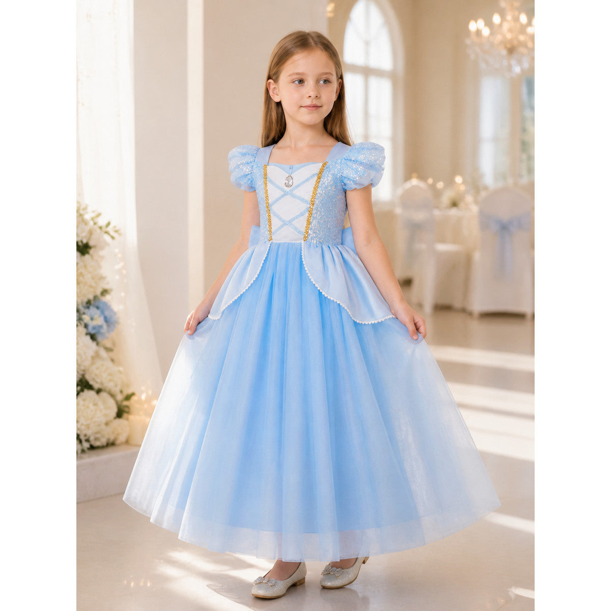 Princess Halloween and Cosplay Costume Dress lifestyle view