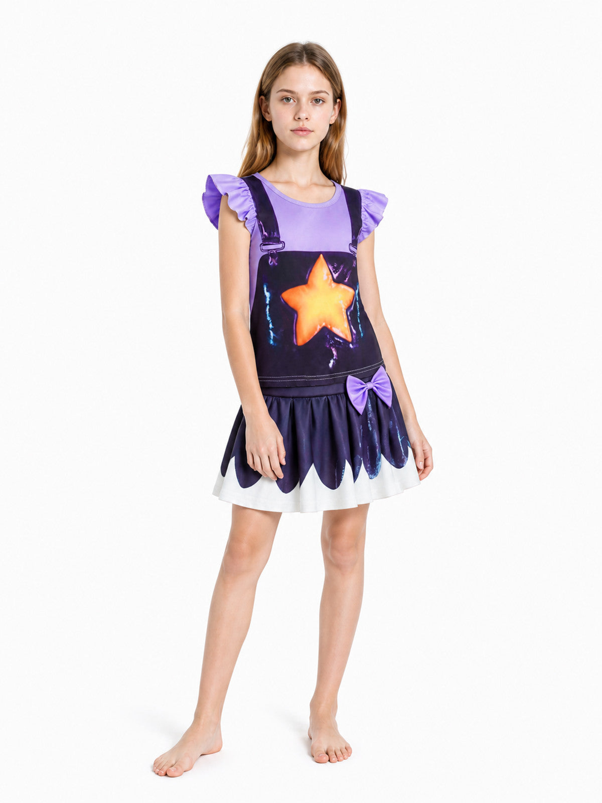 Lily Cosplay Costume: Top and Bow Skirt