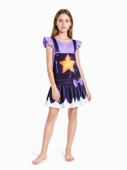 Lily Cosplay Costume: Top and Bow Skirt
