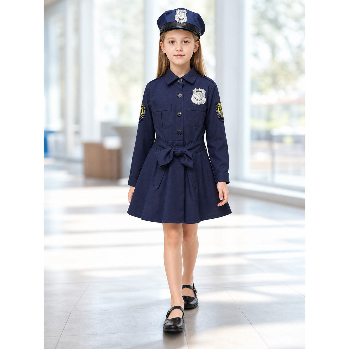Police-Style Costume with Cap lifestyle