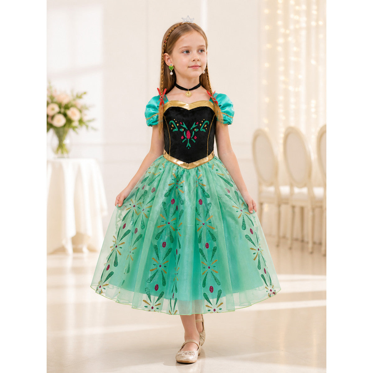Princess Costume for Halloween and Cosplay lifestyle view