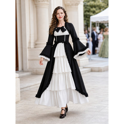 Victorian-Style Gothic Costume Dress lifestyle