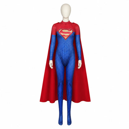 Cosplay Jumpsuit with Cape and Chest Emblem Costume Capes detail