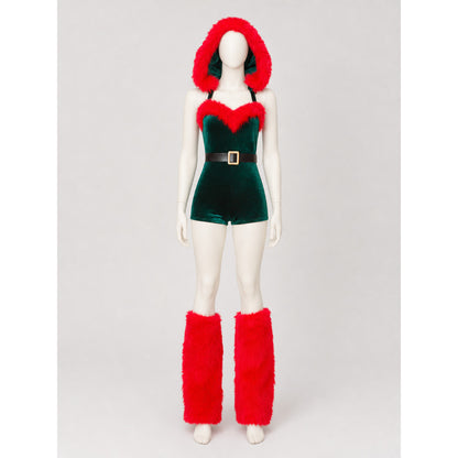 Holiday Character Cosplay Costume with Hood