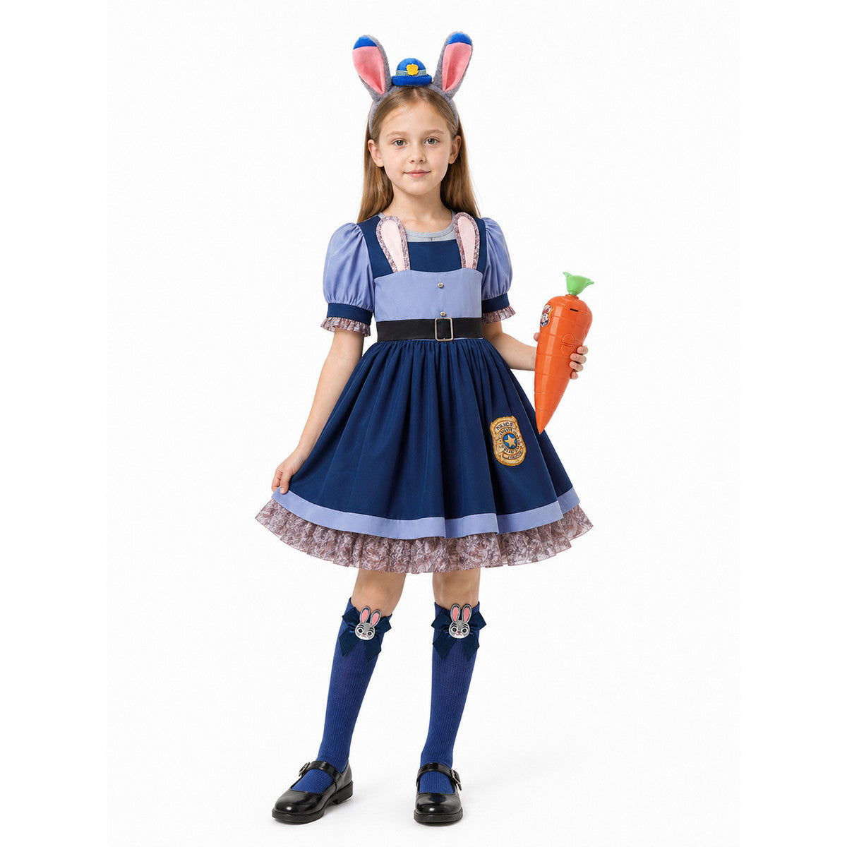 Children’s Rabbit Police Officer Costume with Accessories product detail
