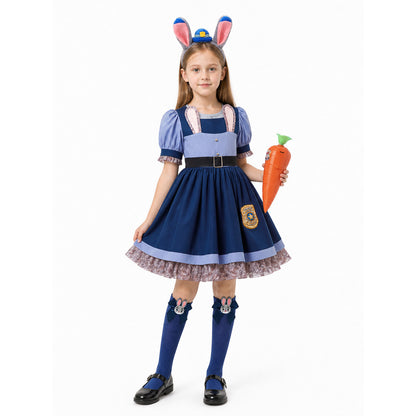 Children’s Rabbit Police Officer Costume with Accessories product detail