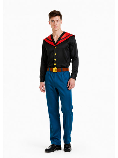 Cosplay Costume with Sailor Collar