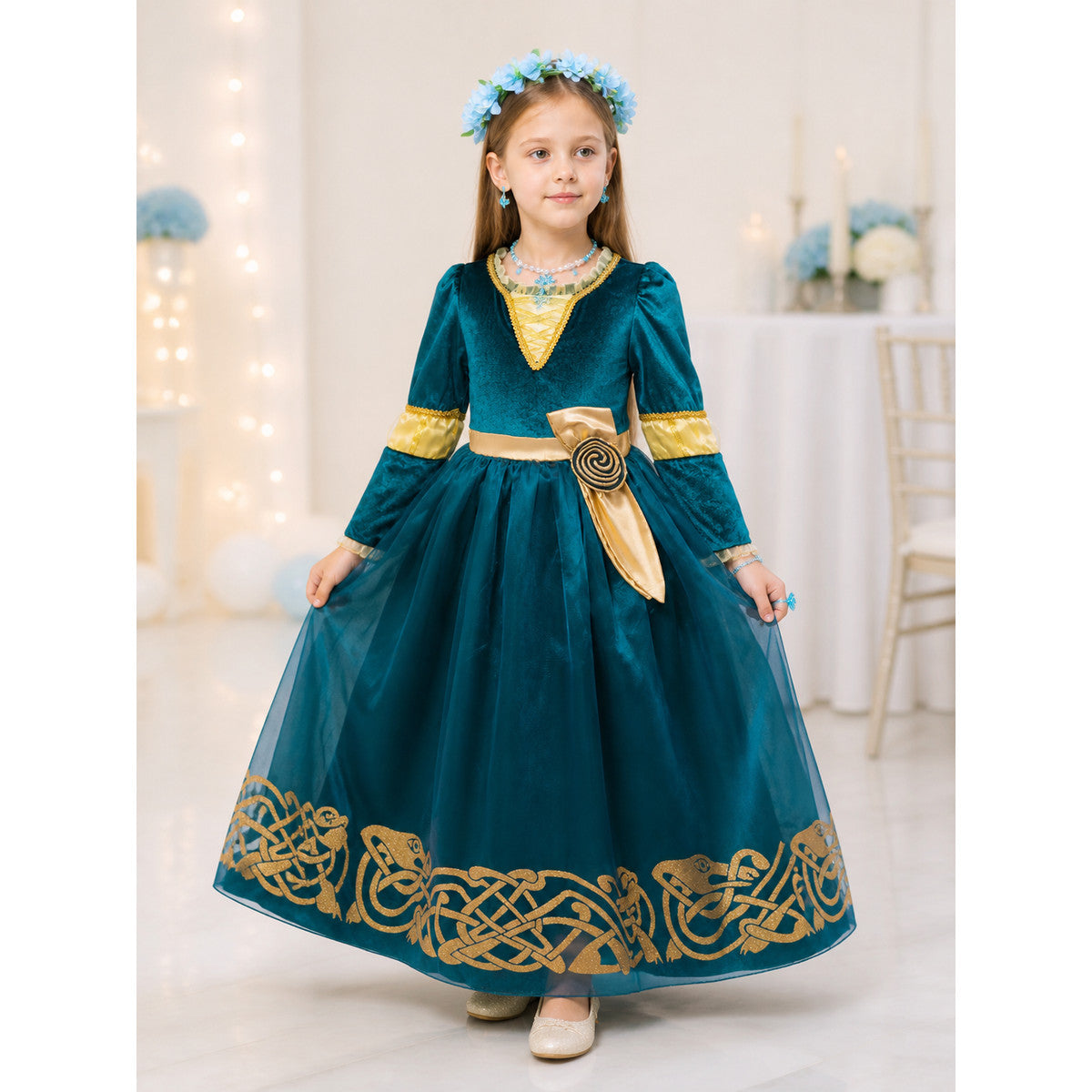 Princess Costume for Halloween and Cosplay lifestyle view