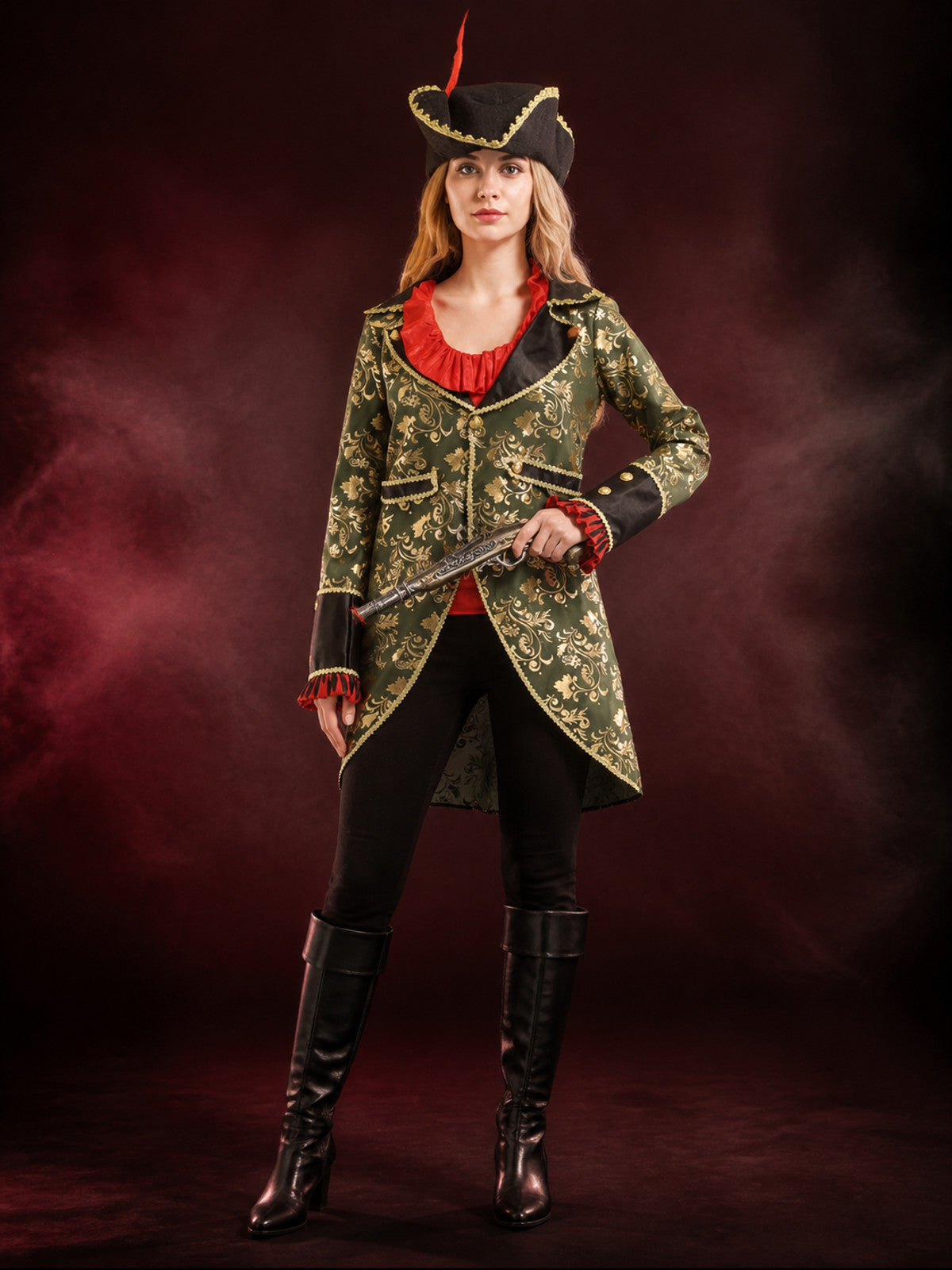 Pirate Queen Carnival Costume W-0257 for Halloween main product view