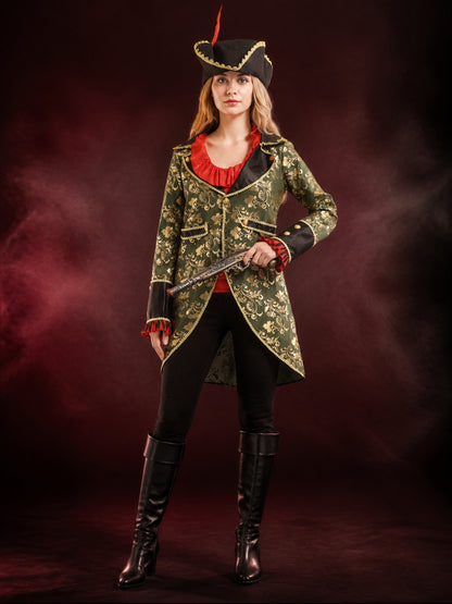Pirate Queen Carnival Costume W-0257 for Halloween main product view