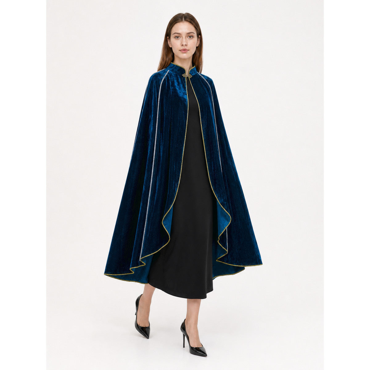 Dark Blue Hooded Costume Cape occasion guide