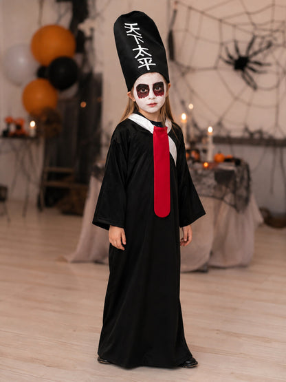 Children's Eastern-Style Zombie Costume lifestyle view