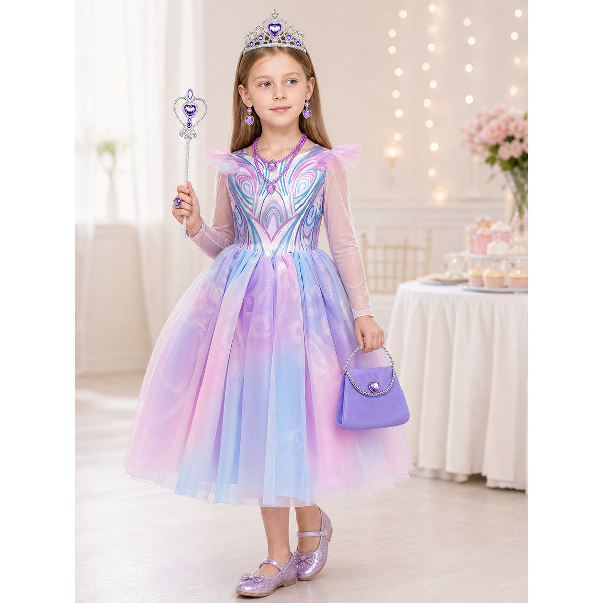 Princess Costume with Accessories for Halloween lifestyle view
