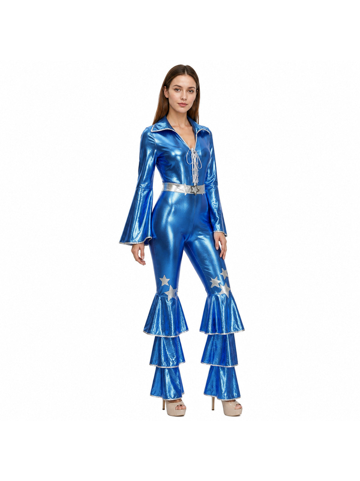 Halloween Jumpsuit with Flared Pants