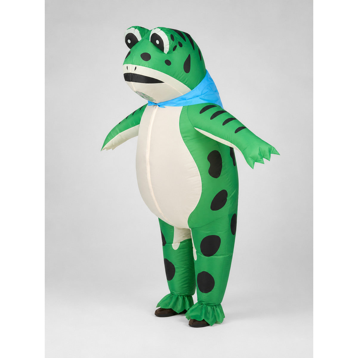 Inflatable Frog Costume for Halloween and Parties side view