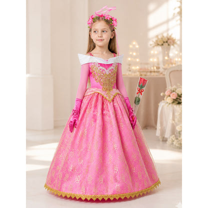 Pink Princess Halloween Costume lifestyle view