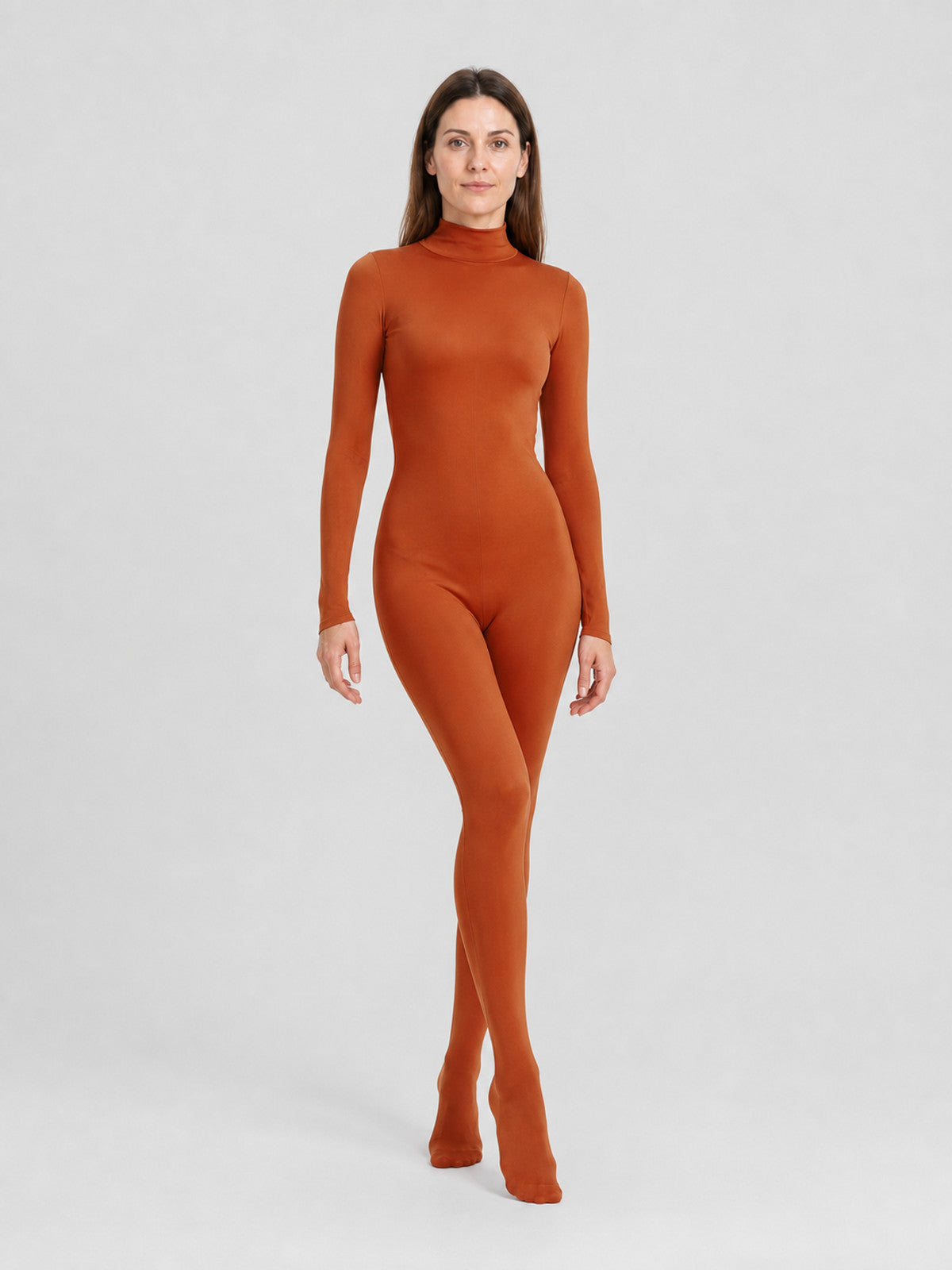 Stage jumpsuit with gloves and socks, orange product detail