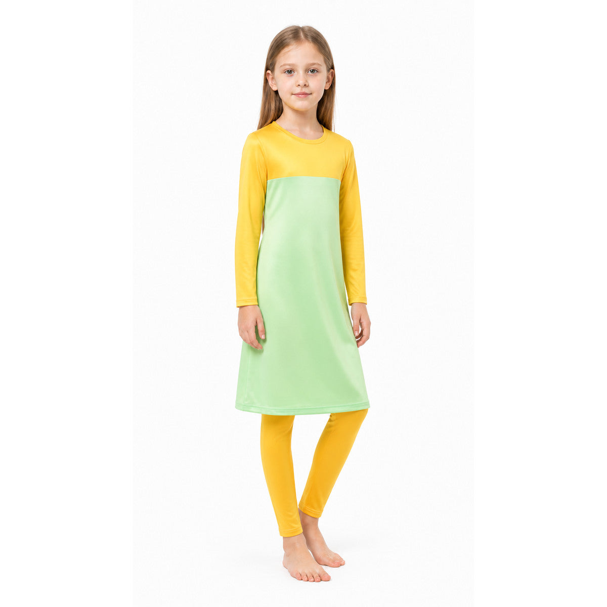 Maggie Simpson Family Cosplay Jumpsuit, Yellow-Green Costumes detail