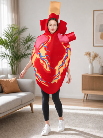 Bright Heart Costume for Parties and Performances