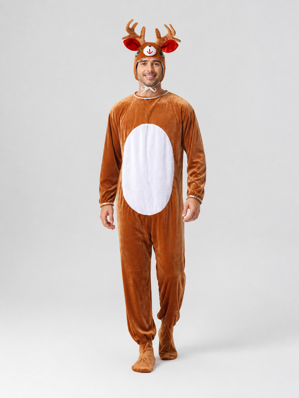 Brown Deer Costume, Cosplay Jumpsuit Costumes detail