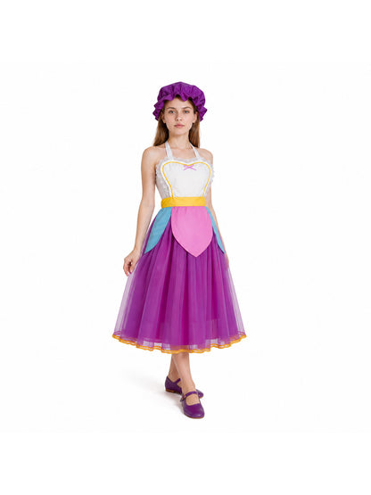 Teapot Cosplay Costume with Dress and Hat Costume Dresses detail